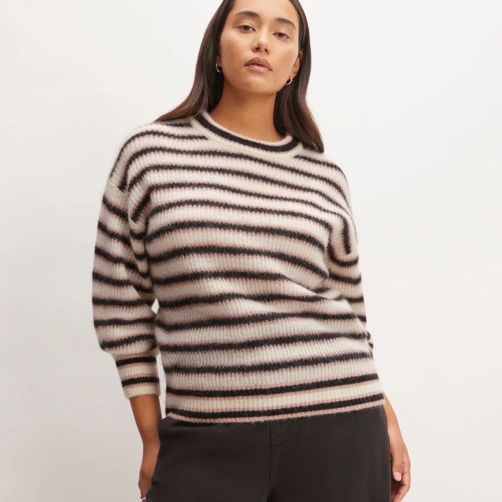 Everlane Cocoon Crew Sweater in Alpaca